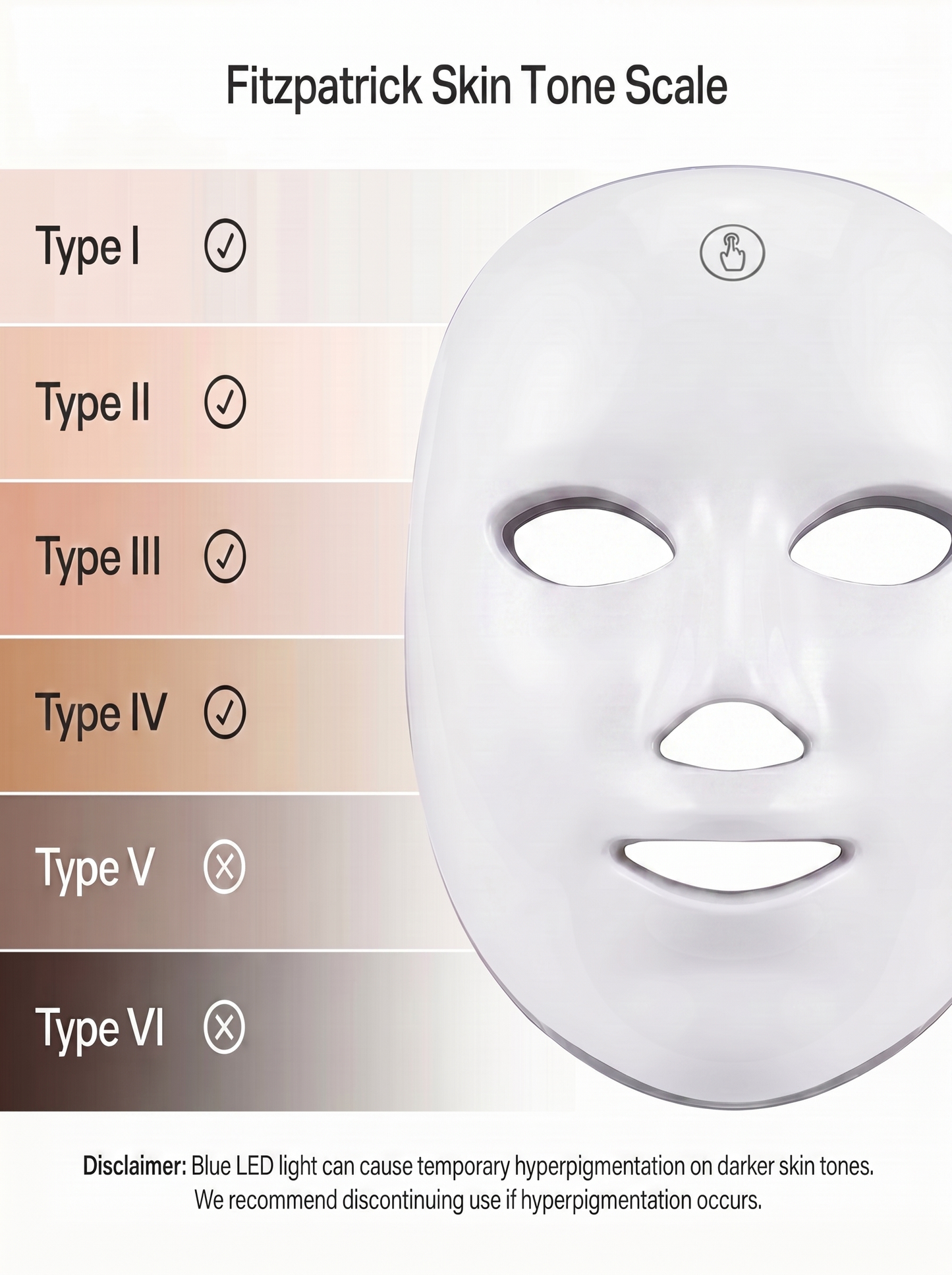 Red Light Therapy Face Mask