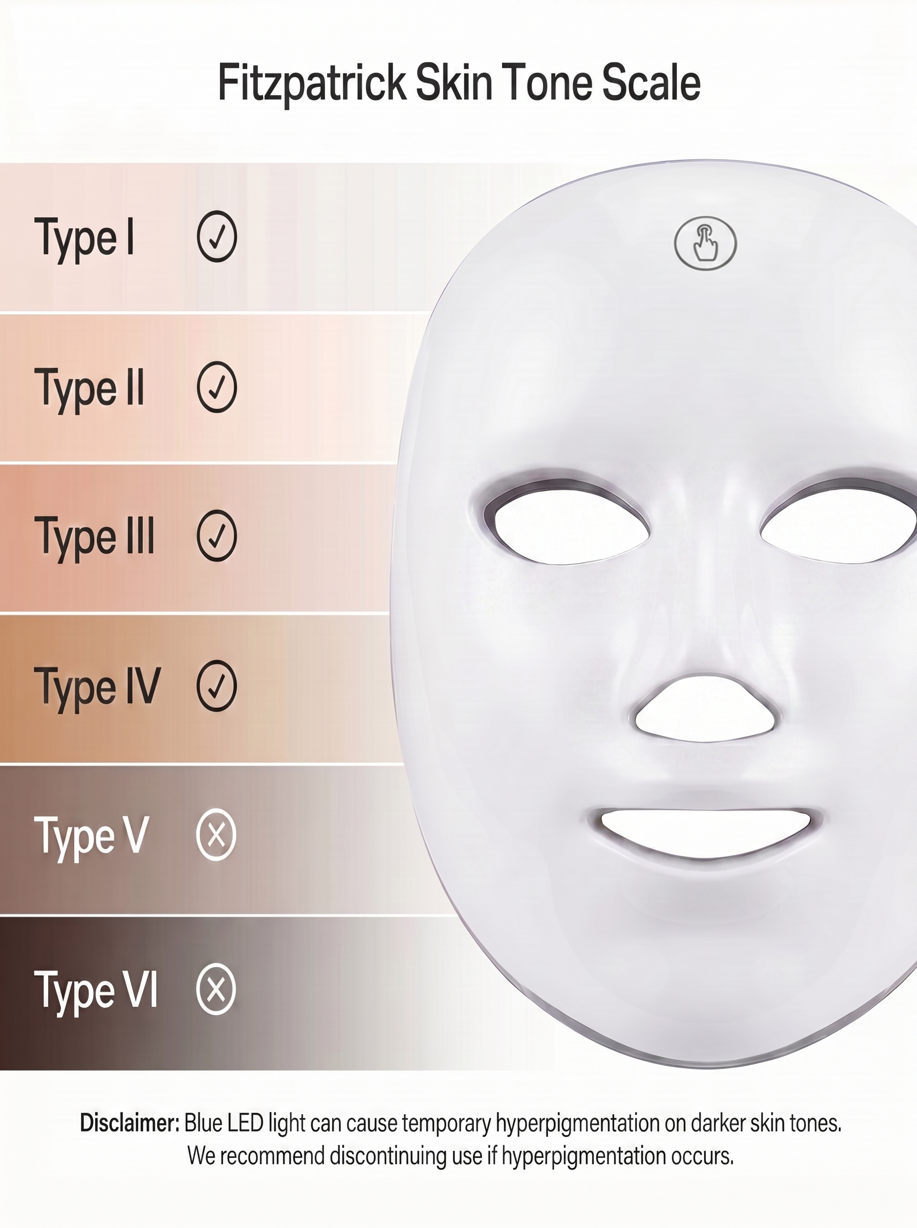 Red Light Therapy Face Mask